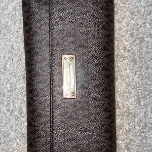 MK Wallet leather